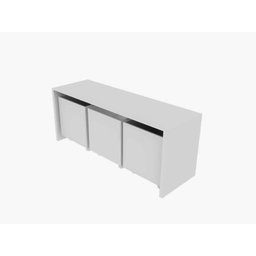 Combo 3 Baú com Mesa para Quarto Infantil, Crianças - 2