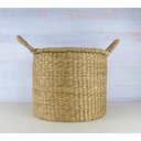 Ver imagem 2 de Cesta Multiuso Organizadora Cestaria Fibra Natural Decoração