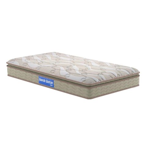 Colchão Solteiro Probel Espuma D45 Guarda Costas Pillow Top Clean (78x188x24) - 