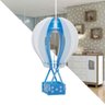 LUSTRE PENDENTE BALÃO AZUL/BRANCO - 2