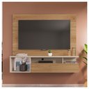 Ver imagem 5 de Painel Bancada para Tv até 55 Polegadas Black Marrom Caemmun