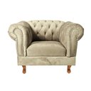 Ver imagem 4 de Conjunto Sofá Namoradeira Chesterfield Capitonê Duque Suede Bege Decoração, Recepção, Salas de Tv e