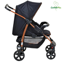 Ver imagem 3 de CARRINHO ECCO PRETO COBRE + CADEIRA TOURING X + BASE - BURIGOTTO