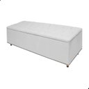 Ver imagem 3 de Kit Cabeceira e Calçadeira com Baú 140 Cm King Casal Diana Suede