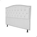 Ver imagem 2 de Kit Cabeceira e Calçadeira com Baú 140 Cm King Casal Diana Suede