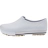 Sapato Ocupacional Antiderrapante Linha Flex Clean Branco com Listra Cinza (ref.: 103fclean Br) Marl - 2
