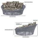 Ver imagem 2 de Chaise Hungria Alumínio Pintura Fendi Corda Náutica E6 Trama Original