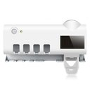 Ver imagem 2 de Dispenser Pasta de Dentes Luz Ultravioleta Automatico Esterilizador Bacterias Suporte Escova de Dent