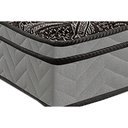 Ver imagem 4 de Cama Box Baú Solteiro: Colchão Ortopédico Paropas D28 Conforto Ultra Firme + Base Crc Suede Black