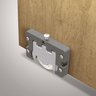 Guarda Roupa Casal 2 Portas Espelhadas de Correr 4 Gavetas Verona Plus - 7