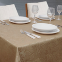 Ver imagem 2 de Toalha de Mesa Jacquard Premium Pequena 100x100 Admirare Elegância Praticidade - Fendi