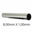 Ver imagem 1 de Tubo Inox - 08,00mm X 1,00mm - Polido - 304/l - C/c - 90 Cm