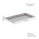 Ver imagem 7 de Mapoteca 10 Gavetas Map10 120,4cm X 122,3cm Aço