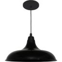 Ver imagem 1 de Pendente Prato Preto Diametro 32cm