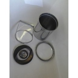 Cesto Lixeira De Embutir Inox - 5 Litros - 3