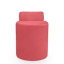 Ver imagem 5 de Puff Banqueta Alto Confortável Reforçado Minimalista Roma Suede