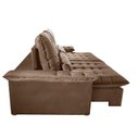 Ver imagem 5 de Sofá Victory Veludo 2 Módulos 90cm B25cm Meu Sofá Online B016 Veludo Marrom