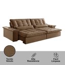 Ver imagem 7 de Sofá Victory Veludo 2 Módulos 90cm B25cm Meu Sofá Online B016 Veludo Marrom
