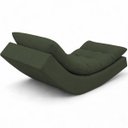 Ver imagem 3 de Poltrona Balance Leve Balanço Linho Premium Easy Clean Luxo para Sala Quarto Conforto Relaxante