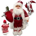 Ver imagem 1 de Papai Noel Natal Boneco Luxo Natalino Enfeite Arvore Cenario Loja Vitrine Casa Mesa Bancada Predio H