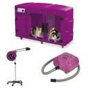 Ver imagem 1 de Maquina de Secar + Secador Maestro e Soprador Revolution Kyklon Pink
