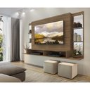 Ver imagem 2 de Painel Com Suporte Tv 60" E Espelho Nairóbi Multimóveis V3321 Nogueira Nogueira