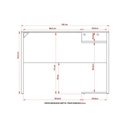 Ver imagem 4 de Mesa Computador Casal Gamer Me4161 Preto/vermelho - Tecno Mobili