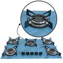 Ver imagem 4 de Fogão Cooktop a Gás Chapa 5 Bocas Ultra Chama 127/220v Marmorizado Marmo Azul