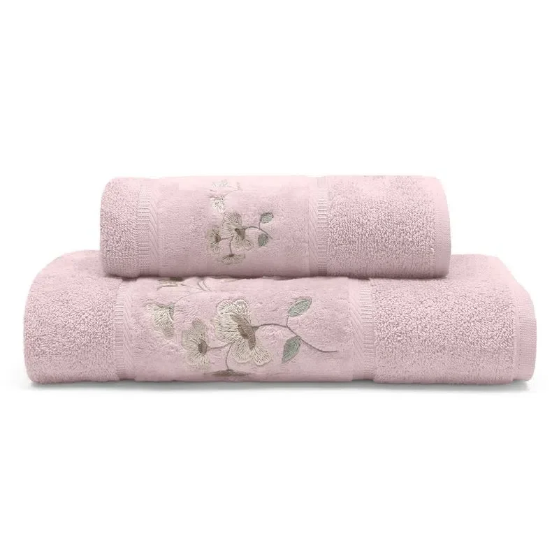 Jogo de Banho Bordado Brisa Olivia Rose 2 peças - 1