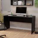 Ver imagem 1 de Mesa de Escritório 1.60x60 Tampo 30mm Netmobil