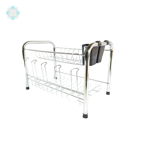 Escorredor de Pratos Duplo Talher Porta Copos