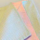 Ver imagem 2 de Kit com 4 peças Guardanapo VivaIN rosa e verde xadrez dupla face