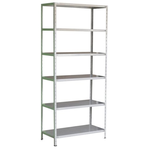Estante de Aço com 06 Bandejas 58 cm (22/18) - 1,98x0,92x0,58m - W3 - 16041