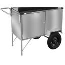 Ver imagem 2 de Carrinho de Churrasco Inox Estendido Rodas Pneumáticas Cefaz