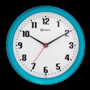 Ver imagem 1 de Relógio de Parede 22 cm Azul Turquesa Original Herweg