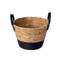 Ver imagem 1 de Cesto de Fibra Natural com Alça 24 X18 Cm - Paramount
