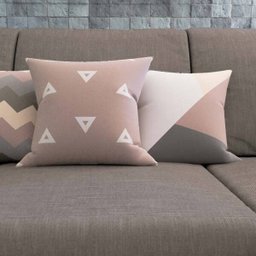 Capas de Almofadas Para Sofá Marrom e Bege Decorativas e Geométricas 40x40 - Novadecora - 4