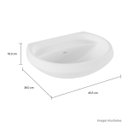 Ver imagem 3 de Lavatório Deca Izy e Ravena Branco Cod: L.915.17