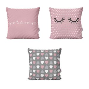 Capas de Almofadas Decorativas e Geométricas Para Todo o Sempre Para Sofá 40x40 - Novadecora