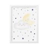 Quadro Decorativo MDF Nuvem e Lua 25cm Grão de Gente - 2