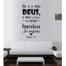 Adesivo De Parede Salmo 91 - Ele é meu Deus... - 2