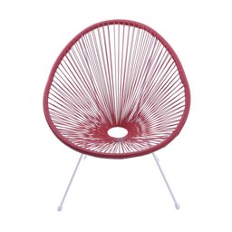 Conjunto de Cadeiras Acapulco 2 peças Vermelho - 3