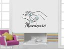 Ver imagem 2 de Adesivo de parede para salão de beleza - Manicure