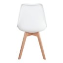 Ver imagem 5 de Kit 2 Cadeiras Polipropileno Saarinen Leda La Mobilia: Design para Sala de Jantar e Cozinha