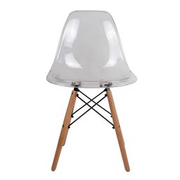 Kit 2 Cadeiras Eames Transparentes - 3 Kit 2 Cadeiras Eames Transparentes - 3