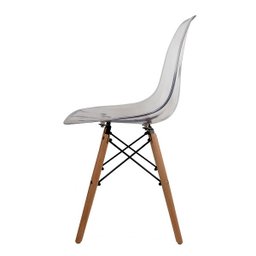 Kit 2 Cadeiras Eames Transparentes - 4 Kit 2 Cadeiras Eames Transparentes - 4