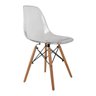 Kit 2 Cadeiras Eames Transparentes - 2