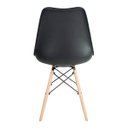 Ver imagem 5 de Kit 2 Cadeiras Saarinen Leda Sked Base Eiffel - Design Preto