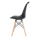 Ver imagem 4 de Kit 2 Cadeiras Saarinen Leda Sked Base Eiffel - Design Preto