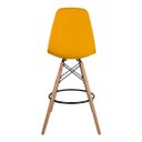 Ver imagem 4 de Banqueta Alta Charles Eames Wood DKR Eiffel - Design Amarelo